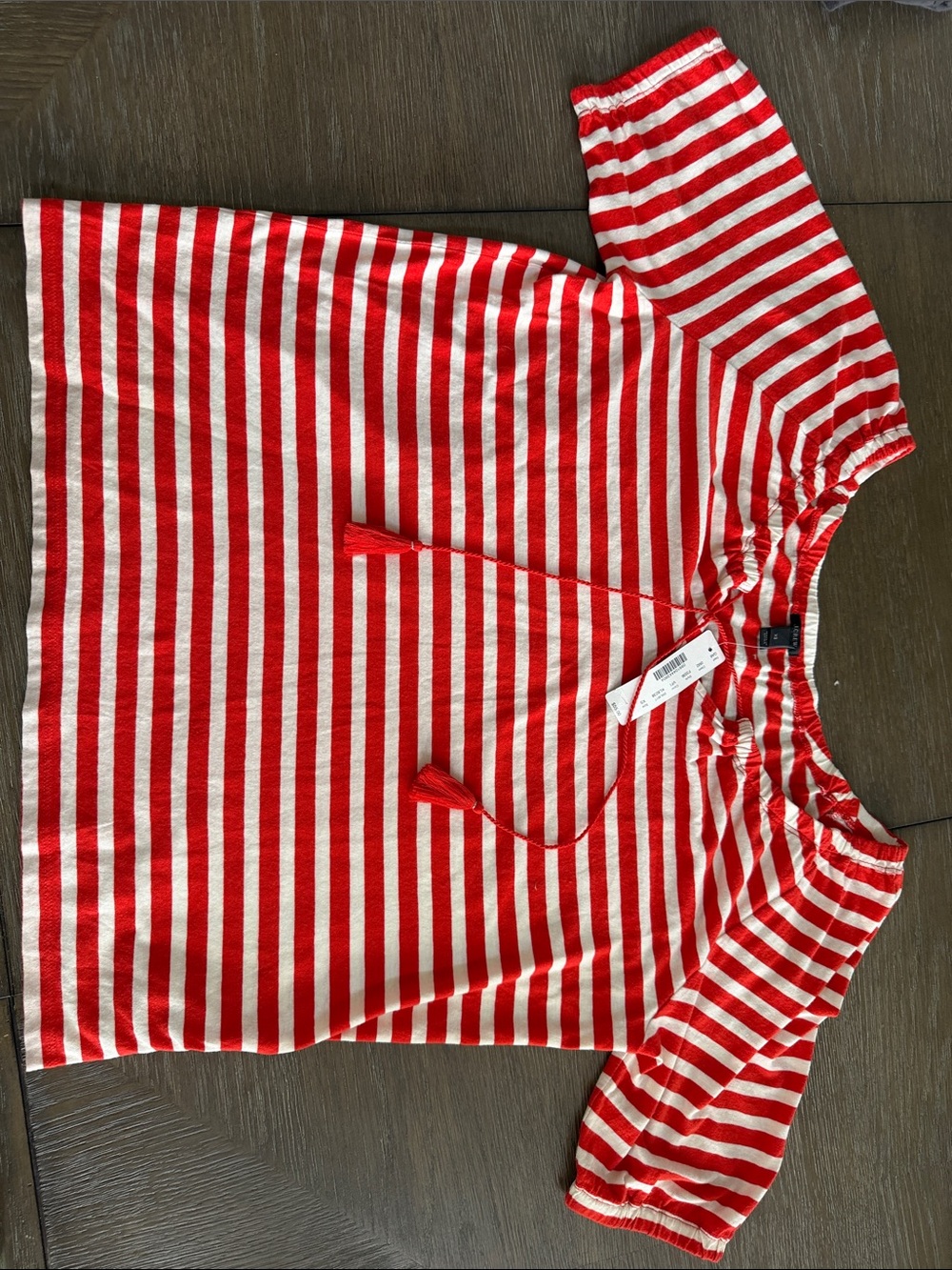 J. Crew nautical shirt